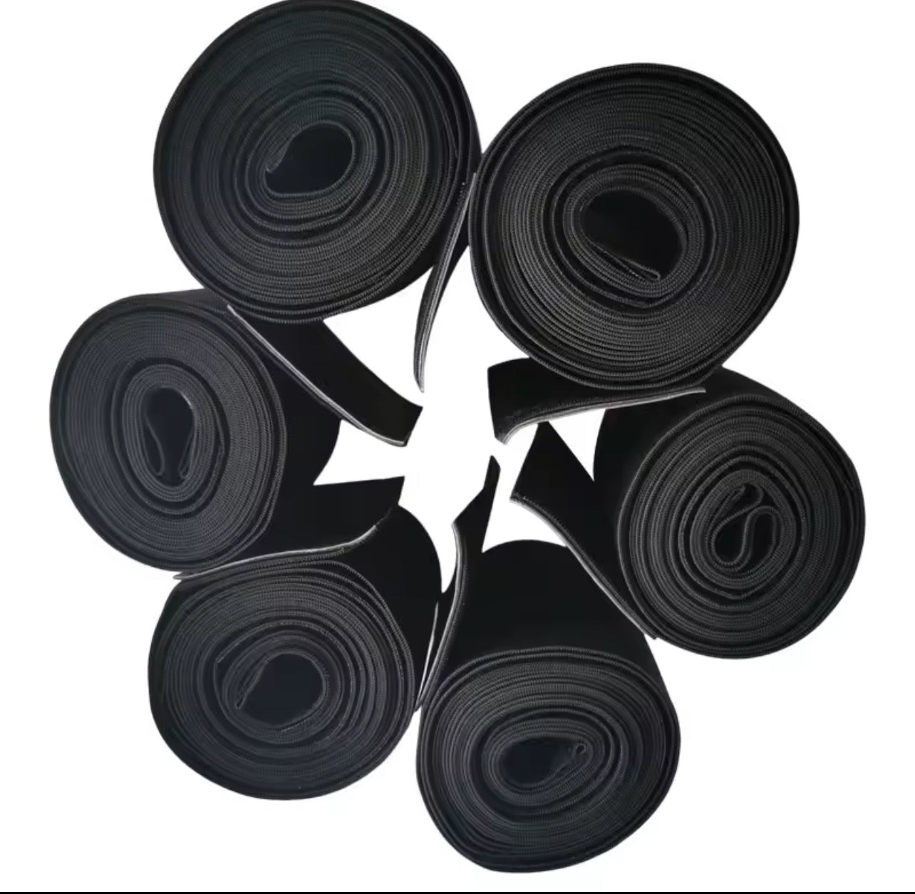 Waist Trimmer, 9.8Ft Elastic Tummy Snatch Bandage Wraps Belly for Women and Men Waist Trainer Shaper Black