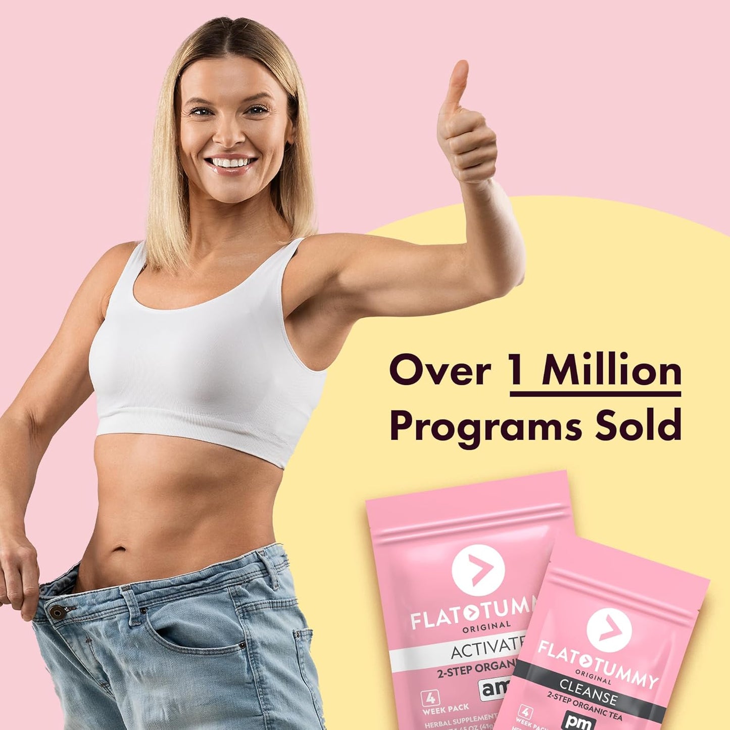 Tea – 2-Step, 4 Week Program – Detox Tea to Boost Energy & Reduce Bloating* - All Natural Detox Cleanse W/ Green Tea, Lemon Balm, Dandelion, Fennel, & More - Digestion Support