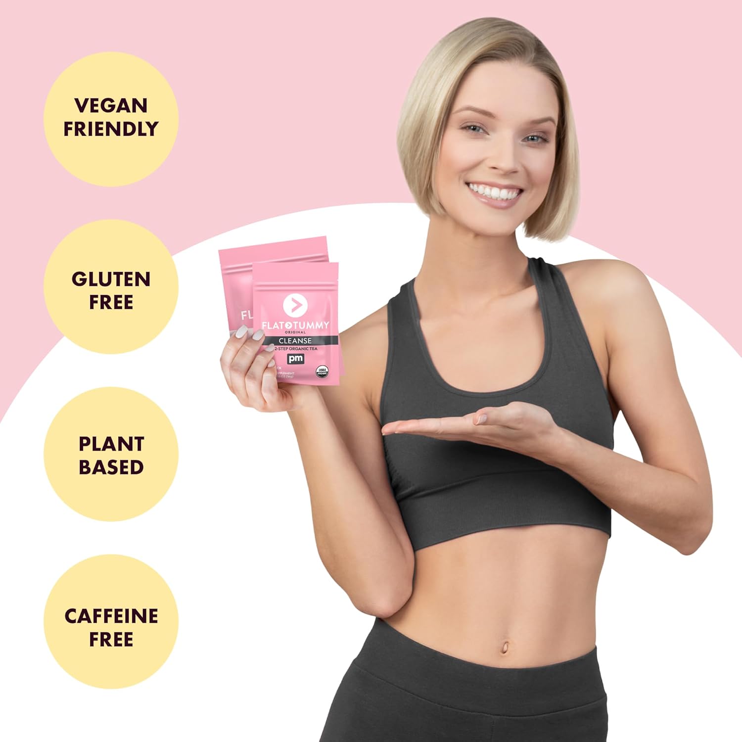 Tea – 2-Step, 4 Week Program – Detox Tea to Boost Energy & Reduce Bloating* - All Natural Detox Cleanse W/ Green Tea, Lemon Balm, Dandelion, Fennel, & More - Digestion Support